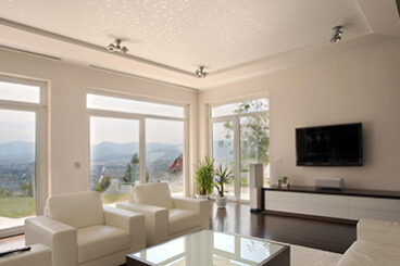 Painted aluminium joinery